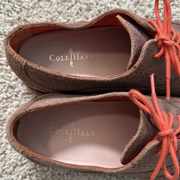 Cole Haan Alisa Oxford Wingtip shoe Sz 7 - Picture 8 of 9